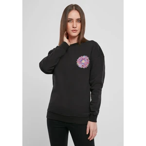 Women's Mandala Crewneck Sweatshirt Black