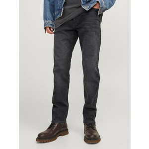 Dark Grey Men's Slim Fit Jeans Jack & Jones Mike - Men's