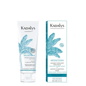 Kadalys Jemná rozjasňujúca maska s ílom a žltým banánom BIO Musaclean (Gentle Clarifying Mask) 75 ml