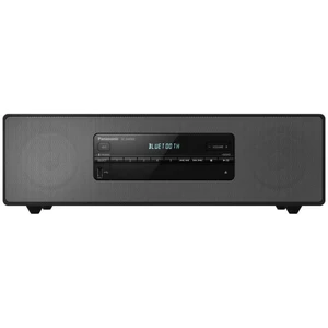 Mikro HiFi systém Panasonic SC-DM502 čierny mikrosystém, výkon 40 W, DAB+/FM tuner, hudba cez Bluetooth, CD, USB, vstup AUX, výrazné basy, čisté vokál