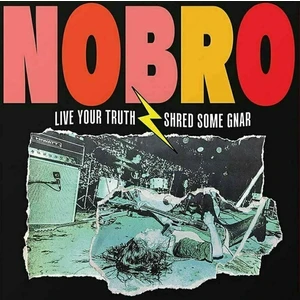 NOBRO Live Your Truth Shred Some Gnar & Sick Hustle Clear Blue (LP)