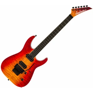 Jackson Pro Plus Series Dinky DKAQ EB Firestorm Guitarra eléctrica