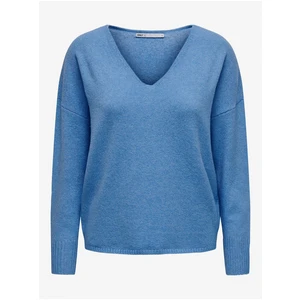 Blue Womens Light Loose Sweater ONLY Rica - Women