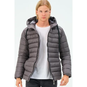 M8658 DEWBERRY MENS COAT-ANTHRACITE