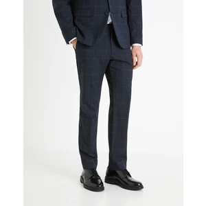 Celio Checkered Trousers Focarreau - Men