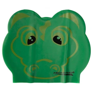 AQUA SPEED Kids's Swimming Cap ZOO Latex Crocodile