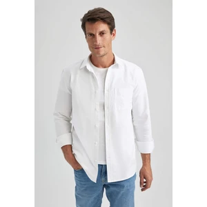 DEFACTO Regular Fit Long Sleeve Shirt