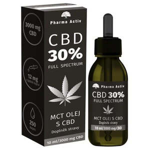 Pharma Activ MCT olej s CBD 30% 3000 mg 10 ml