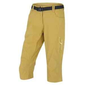 Women's 3/4 pants Husky Klery L yellow-green