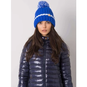 Ladies' blue padded hat