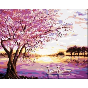 Zuty Painting by Numbers Swans