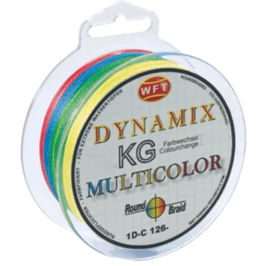 Wft splietaná šnúra round dynamix kg multicolor - 300 m 0,20 mm 18 kg