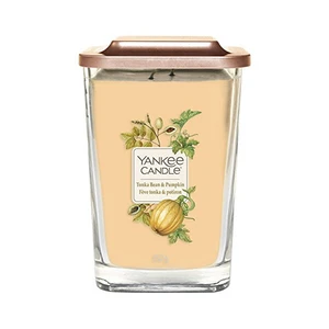 Yankee Candle Aromatická sviečka veľká hranatá Tonka Bean & Pumpkin 552 g