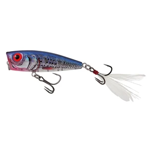 Salmo wobler rattlin pop floating clear blue shiner 7 cm