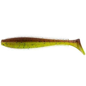 Fox rage gumová nástraha spikey shad uv green pumpkin - 12 cm