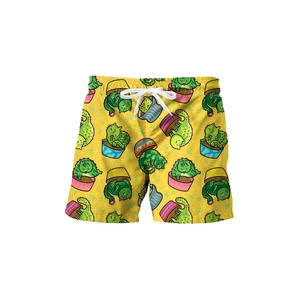 Men's swim shorts Mr. GUGU & Miss GO CACTUS CAT