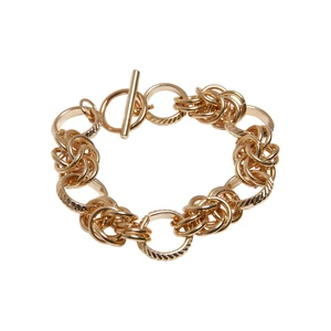 Multiring bracelet - gold color