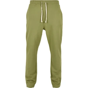 Organic sweatpants with a low crotch, newolive