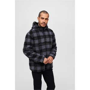 Teddyfleece Worker Pullover Jacket Black/Grey