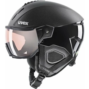 UVEX Instinct Visor Pro V Black Mat 53-56 cm Lyžiarska prilba