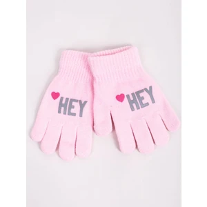 Yoclub Kids's Gloves RED-0012G-AA5A-027