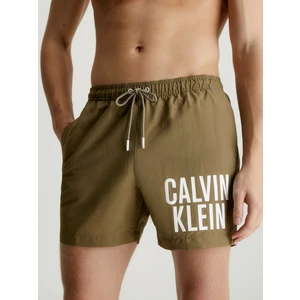 Khaki Men's Swimsuit Calvin Klein Underwear Intense Power-Medium D - Men's