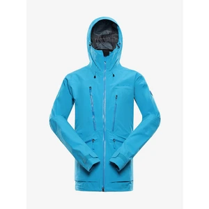 Men's jacket with membrane PTX ALPINE PRO CORT neon atomic blue