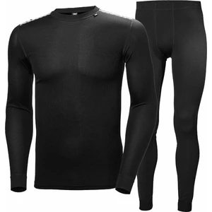 Helly Hansen Men's HH Comfort Lightweight Base Layer Set Black M Thermischeunterwäsche