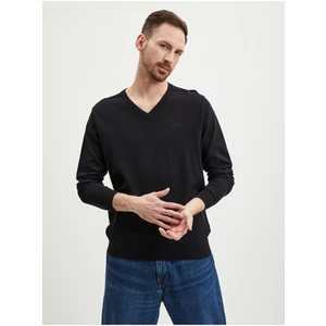 Black Mens Sweater Guess Rainard - Men