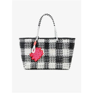 Black and white ladies handbag Desigual Lux - Ladies