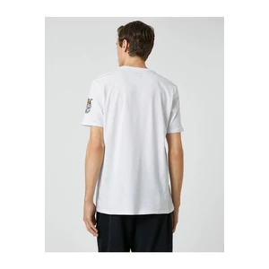 Koton Men's Clothing T-Shirt White, 3pm10038hk