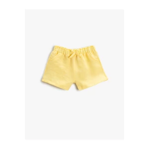 Koton The shorts have an elasticated waist and pockets above the knee.