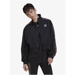 Černá dámská lehká cropped bunda adidas Originals Windbreaker - Dámské