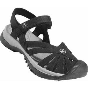 Keen Női túracipők Rose Women's Sandals Black/Neutral Gray 38