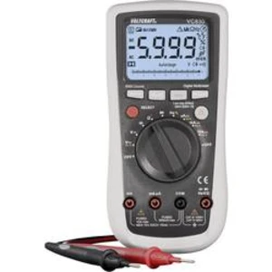 Digitálne/y ručný multimeter VOLTCRAFT VC830, Kalibrované podľa (ISO)