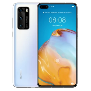 Huawei P40 5G, 8/128GB, Dual SIM, Ice White - EU disztribúció