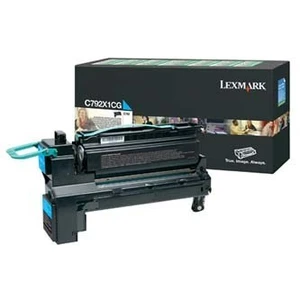 Lexmark C792X1CG azúrový (cyan) originálny toner