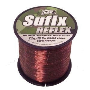 Sufix - rybářský vlasec reflex 600 m camo-průměr 0,25 mm / nosnost 12 lb / 5,5 kg