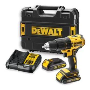 Vrtačka aku s příklepem, bezuhlíková, 2x1.5Ah, 18V, DeWALT DCD778S2T