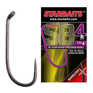 Starbaits háčik sb 4 bez protihrotu-veľkosť 8