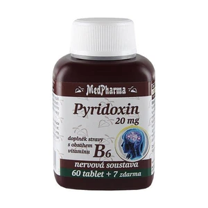 MedPharma Pyridoxín 20mg 60+7tbl zadarmo