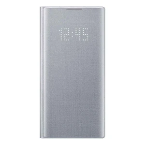 Puzdro Samsung LED View Cover EF-NN970PSE pre Samsung Galaxy Note 10 - N970F, Silver