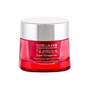 Estée Lauder Nutritious Super-Pomegranate Radiant Energy Milky Lotion noční krém-maska pro výživu a hydrataci 50 ml