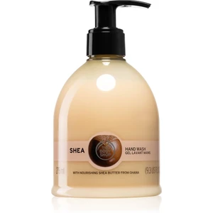 The Body Shop Shea tekuté mydlo s bambuckým maslom 275 ml