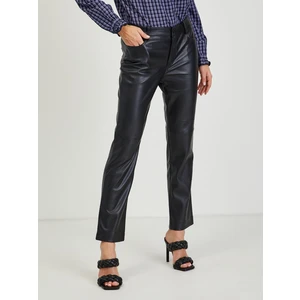 Black women's leatherette pants ORSAY - Ladies