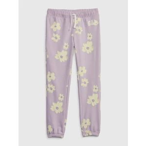 GAP Kids Flowered Sweatpants - Girls