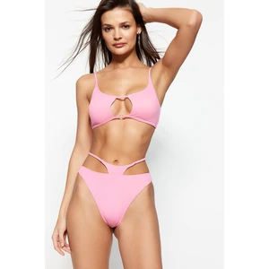 Trendyol Bikini Bottom - Pink - Plain