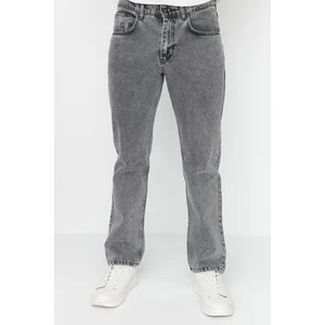 Trendyol Gray Men Regular Fit Jeans Denim Trousers