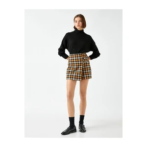 Koton Crop Sweater Turtleneck Long Sleeve