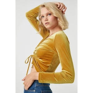 Koton Blouse - Yellow - Relaxed fit